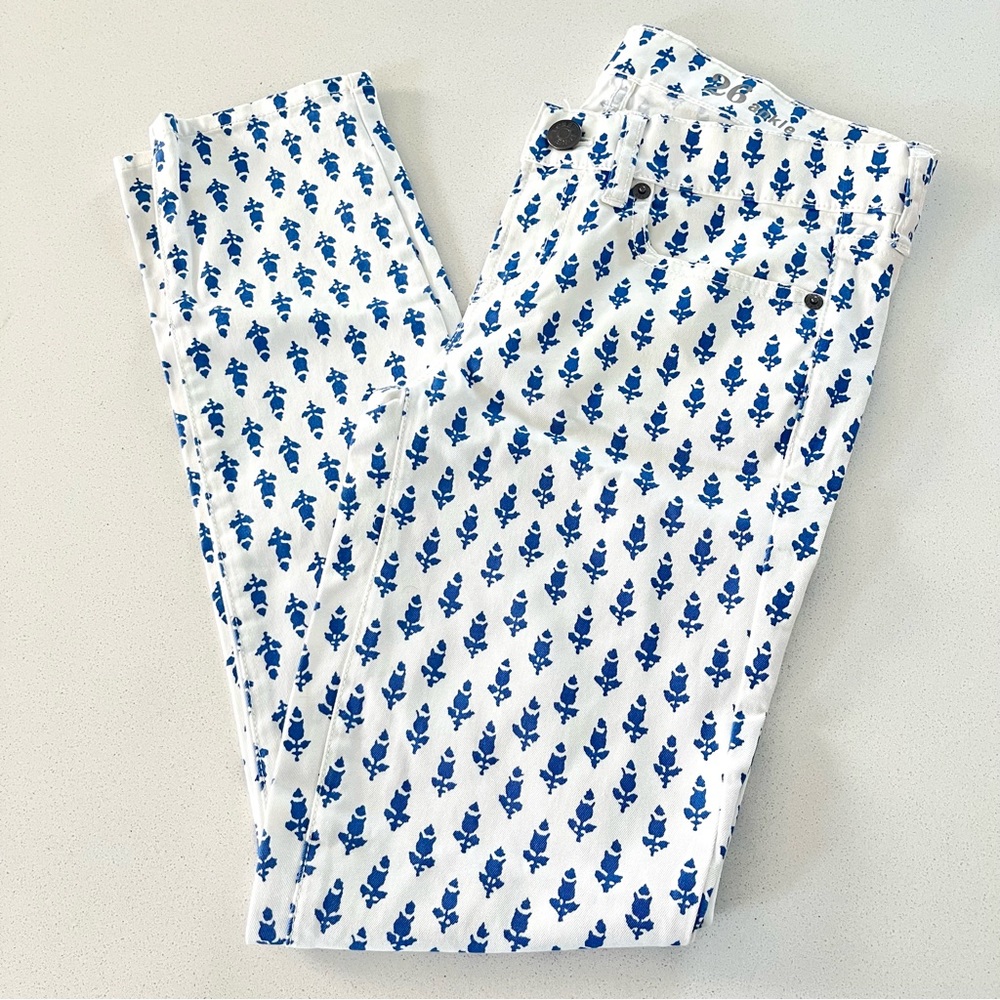 J. CREW Toothpick Stretch Ankle Jeans
